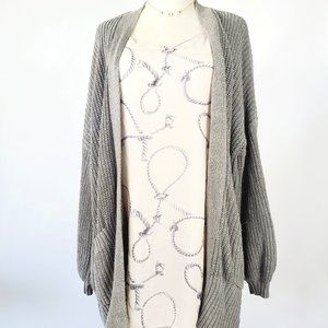 BDG Urban Outfitters Oversized Knite Sweater Gray